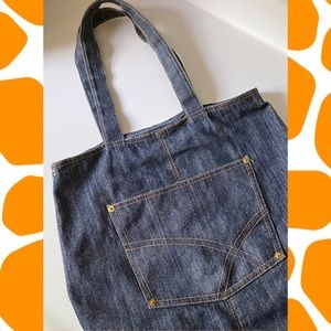 Denim Tote Bag